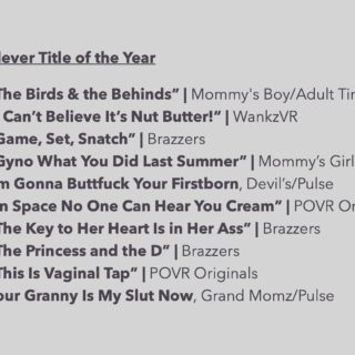 It’s that time again. This is my favorite category at the @avnawards. 

Comment below which one you’d vote for. I’m picking “I Can’t Believe It’s Nut Butter” 🥜 🧈